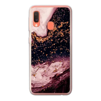 Produktbild von MuchoWow® Handyhülle Schutzhülle Hülle für Samsung Galaxy A20e Marmor - Natursteine - Mineralien Silikon Softcase Handy Hülle - Abdeckung