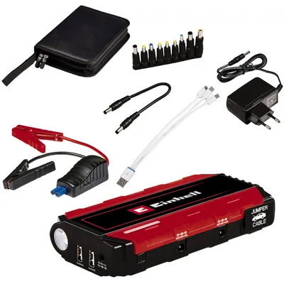 Zdjęcie produktu dla CE-JS 12 power bank czarny, czerwony litowo-polimerowy (LiPo) 11000 mAh (1091521)