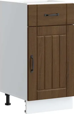 Obrázek produktu pro Kuchyňská spodní skříňka "Lucca" hnědý dub kompozitní dřevo