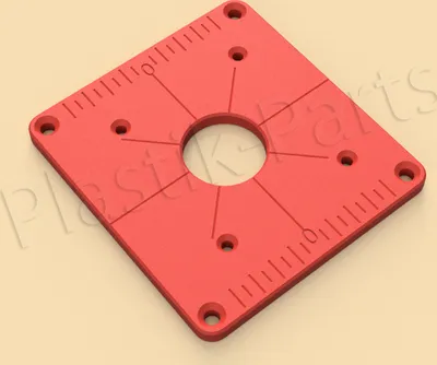 Produktbild von ABS Befestigungsplatte Einlegeplatte für Frästisch Bosch GKF 550 Professional
