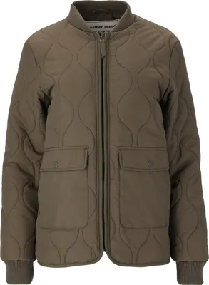 Imagen del producto de CHAQUETA TRANSICIONAL EILISH, diseño acolchado, color gris "Tarmac", talla 46