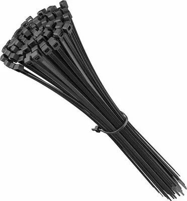 Produktbild von Kabelbinder schwarz 250mm UV-beständig Nylon