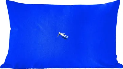 Produktbild von MuchoWow® Zierkissen Sofakissen Wohnzimmer Dekokissen 50x30 cm Vintage - Blau - Frau - Wohnzimmerdekoration - Polster mit Photo