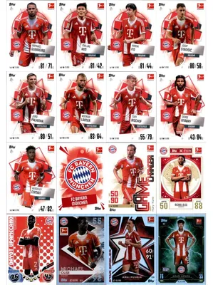 Produktbild von Topps Match Attax Bundesliga - 2025/26 - Mannschaftspaket - FC BAYERN MÜNCHEN