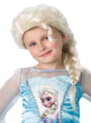 Immagine prodotto di La regina dei ghiacci Elsa - parrucca in maschera per carnevale