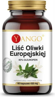 Productafbeelding van Yango Dietary supplements 40 Oleuropein, BI4956