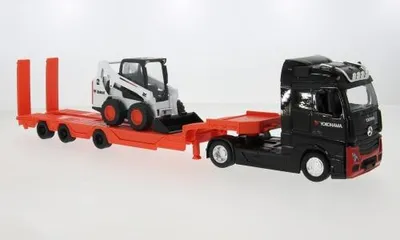 Produktbild von Bburago BBU18-32313 - 1/43 - Mercedes Actros, schwarz - Neu