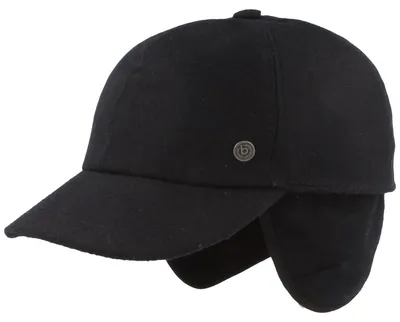 Bugatti 6 teilige Baseballmütze mit Ohrenschutz und Windstopper in blau