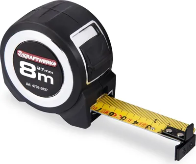 Produktbild von Kraftwerk Profi-Rollmeter 8 m x 27 mm