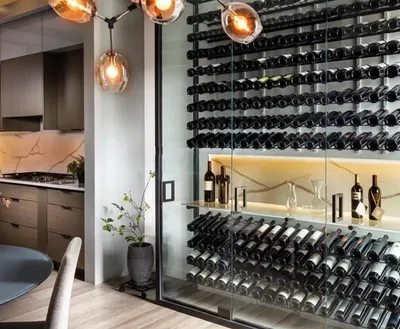 Produktbild von Weinregal Weinschrank Weinkeller Weinlagerregal Flaschenregal Weinmöbel