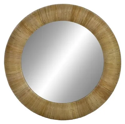 Image de Pomax Imaginar, miroir, nature, diamètre 80 cm, largeur 6 cm