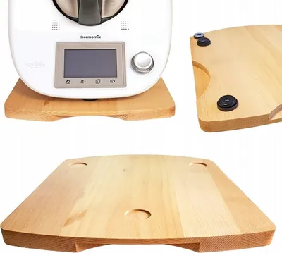 Produktbild von Gleitbrett für Thermomix zubehör TM6 & TM5 aus Buchenholz - EU