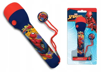 Image de Spiderman lampe de poche enfants 21cm LED Web-Slinger Marvel