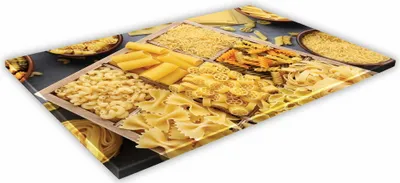 Zdjęcie produktu dla SZKLANA DESKA KUCHENNA 40x30 271b Makarony