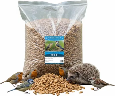 Produktbild von 10kg Futterbauer Soldatenfliegenlarven Vogelfutter wie Mehlwürmer