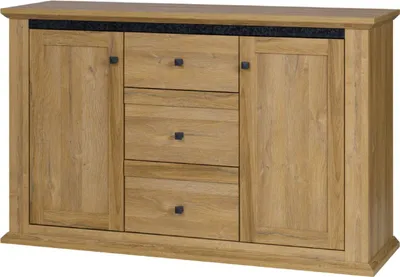Produktbild von Kommode Matam 11, Farbe: Eiche - 87 x 140 x 45 cm (H x B x T)