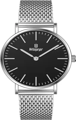 Produktbild von Watch Damen Uhren Analog Quarz Edelstahl Wasserdicht Mesh Ultradünne,Armbanduhr aus Edelstahl mit verstellbarem Mesh-Armband,Damen Uhren