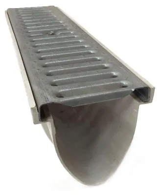Produktbild von Xanie Entwässerungsrinne V mit Stegrost Klasse A 50cm