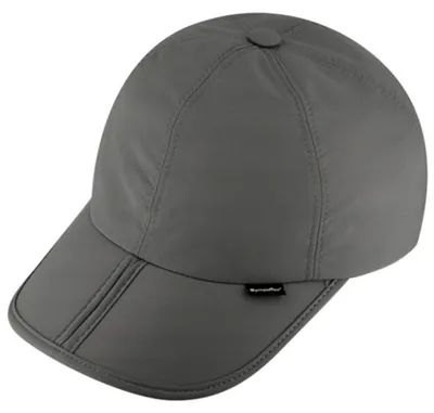 Fiebig Baseballcap Faltschirm Sympatex® UV-Schutz in grau