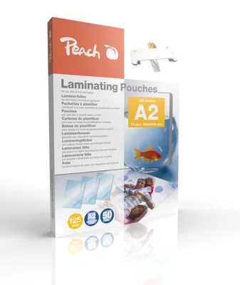 Image de Peach Laminierfolien A2 (426x600mm), 125mic