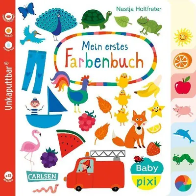 Produktbild von Baby Pixi (unkaputtbar) 79: Mein erstes Farbenbuch