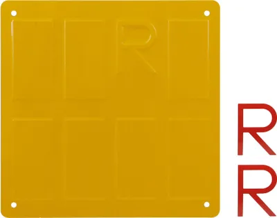 Immagine prodotto di Targhe temporanee - 165x165 mm