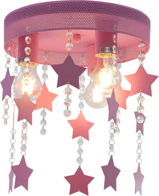 Produktbild von Olucia - DOENJA - Deckenleuchte für Kinderzimmer - Rosa