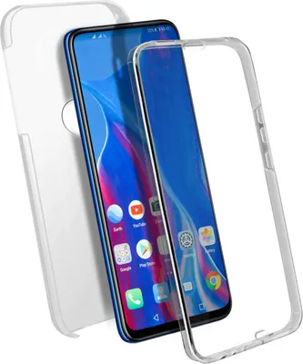 Zdjęcie produktu dla Etui Avizar zapewniające ochronę z każdej strony (przód i tył) dla Huawei P Smart Z / Honor 9X, przezroczyste