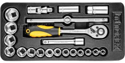 Produktbild von Topex Insert Tray Socket Set 1/2 '21 Stück