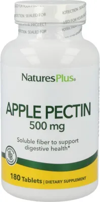 Produktbild von Natures Plus Apple Pectin 500mg – 180 Tabletten