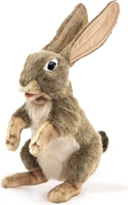Produktbild von Folkmanis Handpuppe Walliser Schwarznasenschaf 38 cm