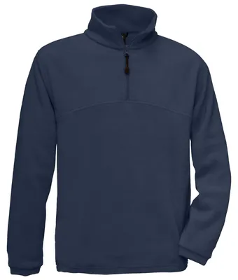 Immagine prodotto di B&C - Felpa "Highlander+" da uomo con zip corta FK2452 (M) (blu navy)