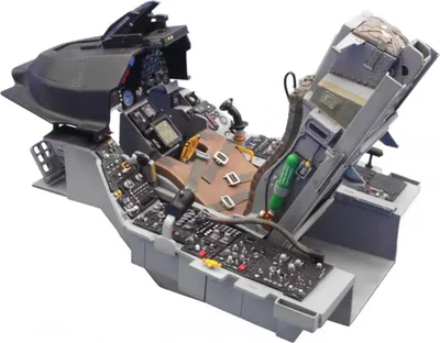 Produktbild von 2990 Cockpit Modell-Bausatz - F-16 Cockpit (1:12)