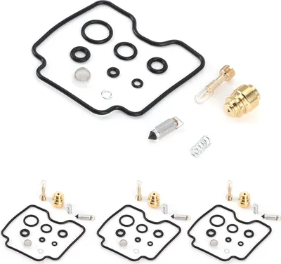 Image de 4 kits de révision carburateur réparation REBUILD KIT Fit pour Suzuki GSX750f Katana / GSF1200 Bandit
