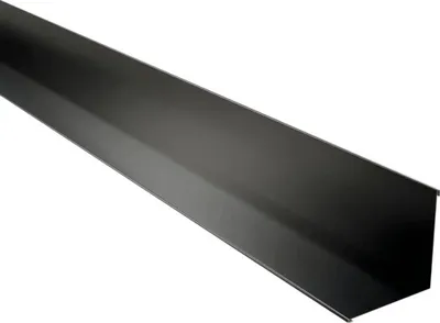 Produktbild von PRECIT Innenecke 90° für Wand Tiefschwarz RAL 9005 1000 mm x 115 mm x 115 mm x 0,5 mm