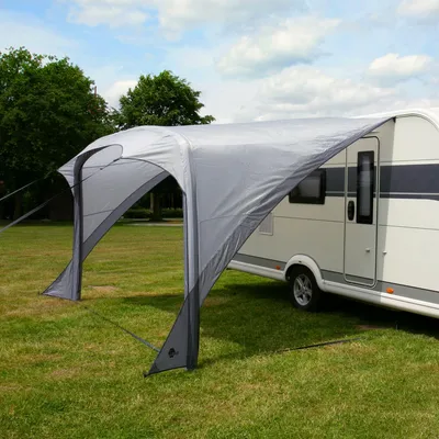 Image de Auvent gonflable pour caravane - Protection UV 50+