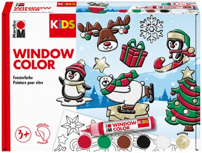 Produktbild von KiDS Window Color "Winterspaß", 6 x 25 ml