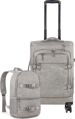 Produktbild von normani Reisetrolley mit Rucksackfunktion und kleinem 5L Rucksack