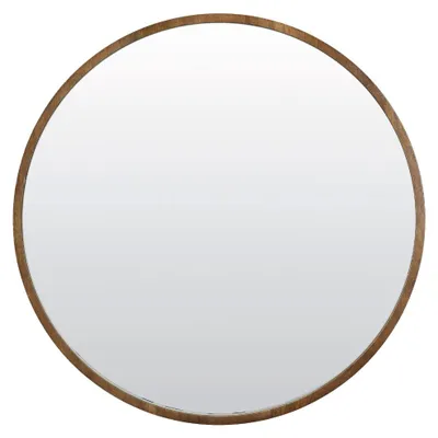 Productafbeelding van Light & Living - Spiegel Mamali - Braun - Diameter 56 cm