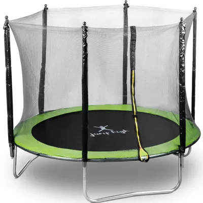 Zdjęcie produktu dla Trampolina ogrodowa Expondo Uniprodo – Ø 244 cm – 100 kg – siatka