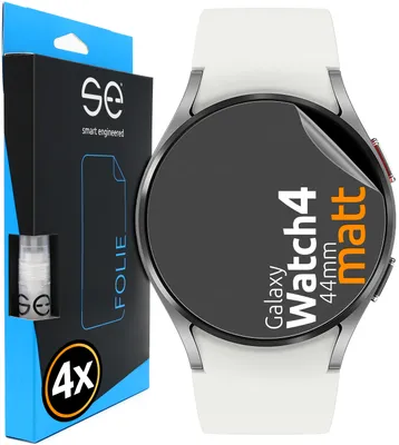Produktbild von 4x se® 3D Schutzfolie (entspiegelt) Samsung Galaxy Watch 4 (44mm)