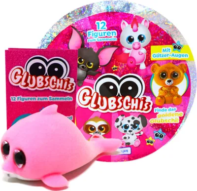Produktbild von Blue Ocean Glubschis Sammelfiguren Serie 1 - Glubschi Glitzer - Figur Delfina