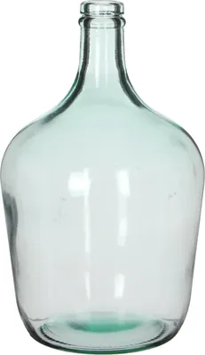 Produktbild von Mica Decorations Diego Glasflasche - H30 x Ø18 cm - Recyceltes Glas - Transparent