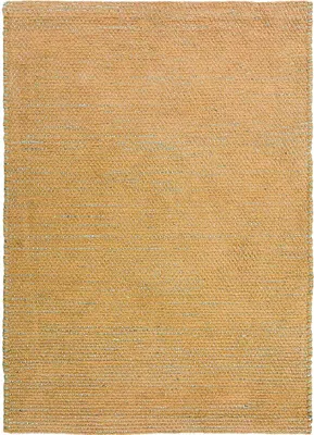 Produktbild von Handgefertigter Teppich aus Jute und Chenille Ocker 120x170