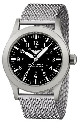 Produktbild von KHS - KHS.PLASS.MS - Armbanduhr - Platoon Steel Solar - Herren