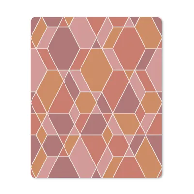 Produktbild von MuchoWow® Mauspad Mousepad Geometrie - Mosaik - Muster 30x40 cm - Mousepads - Maus Mat - Pad - Mausunterlage - Mausmatten