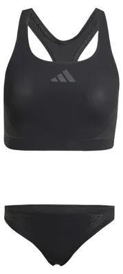 Produktbild von adidas Damen Lanelux Y-Back Bikini Swimwear, Black, 30
