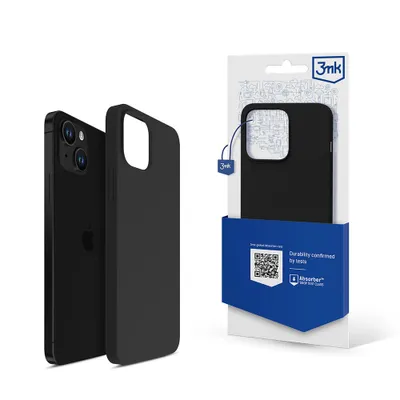 Zdjęcie produktu dla 3MK Silicone Case iPhone 13 6.1" czarny/black