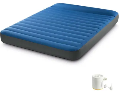 Obrázek produktu pro Nafukovací kempingová matrace Intex 64013 kempingová matrace královna modrá - 203 cm