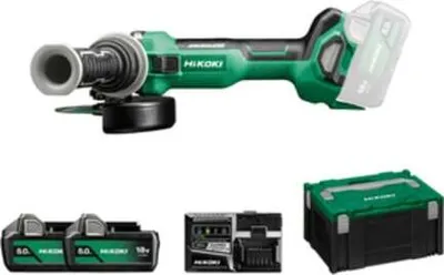 Zdjęcie produktu dla Hikoki Szlifierka Kątowa 18V 125 G1813Dawqz 2X5,0Ah Bl Hitsystem